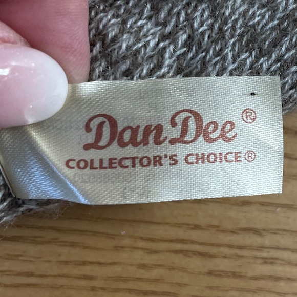 Dan Dee Plush Sock Monkey Teal Sweater w Heart Stuffed Animal 2015 10” Toy - Picture 6 of 10